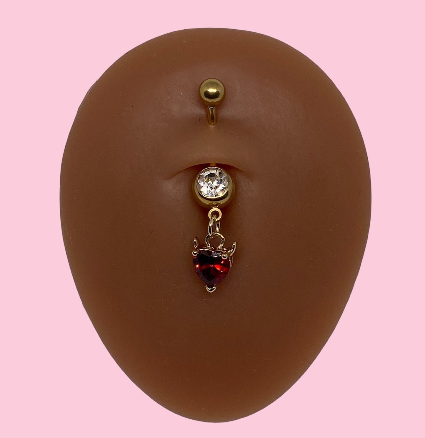 Spicy Mami Heart Belly Ring